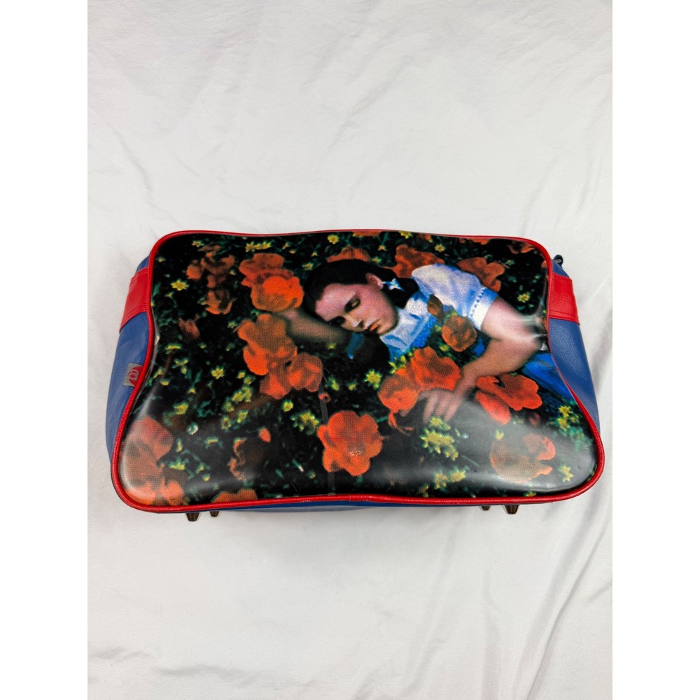 Ark Clothing Wizard of Oz Dorothy Poppy Field Messenger Bag Blue Red Vintage
